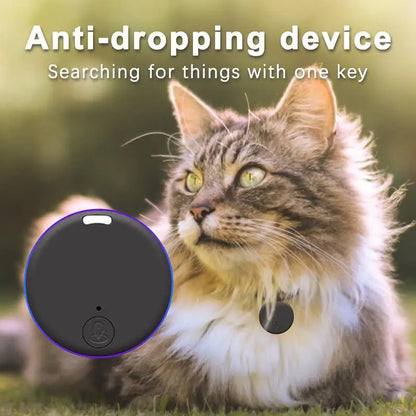 Mini Localizador GPS com Alarme Antiperda, Chaveiro Inteligente Compatível com Bluetooth, Rastreador para Carteira, Cachorro, Animal de Estimação, Criança e Localizador de Chaves