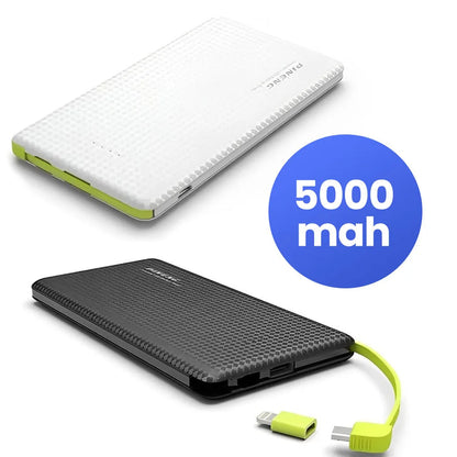 Power Bank 10000mAh Portátil, Carregamento Rápido Compacto Leve, Bateria Externa Para Celular Emergência