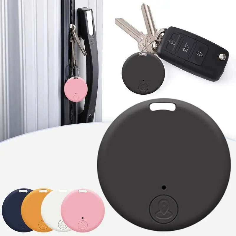 Mini Localizador GPS com Alarme Antiperda, Chaveiro Inteligente Compatível com Bluetooth, Rastreador para Carteira, Cachorro, Animal de Estimação, Criança e Localizador de Chaves
