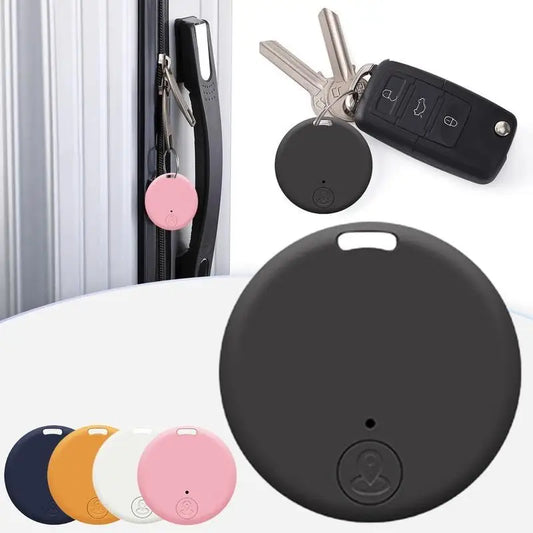 Mini Localizador GPS com Alarme Antiperda, Chaveiro Inteligente Compatível com Bluetooth, Rastreador para Carteira, Cachorro, Animal de Estimação, Criança e Localizador de Chaves