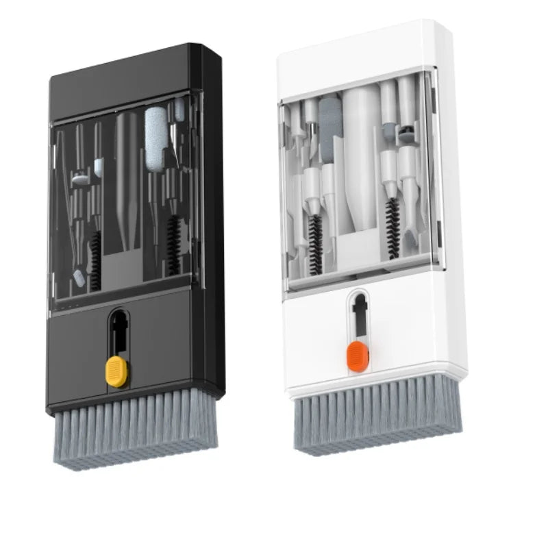 Kit de Limpeza Eletrônica Multifuncional 22 em 1 com Limpadores para Fones Bluetooth, Escovas para Porta de Carregamento e Ferramentas para Limpeza de Teclado