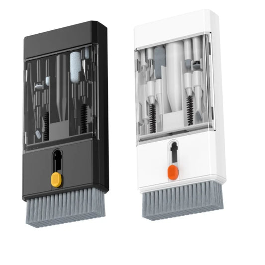 Kit de Limpeza Eletrônica Multifuncional 22 em 1 com Limpadores para Fones Bluetooth, Escovas para Porta de Carregamento e Ferramentas para Limpeza de Teclado