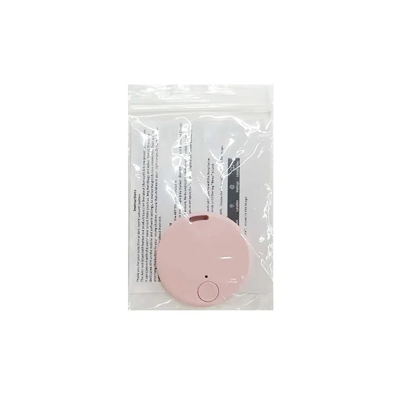 Mini Localizador GPS com Alarme Antiperda, Chaveiro Inteligente Compatível com Bluetooth, Rastreador para Carteira, Cachorro, Animal de Estimação, Criança e Localizador de Chaves