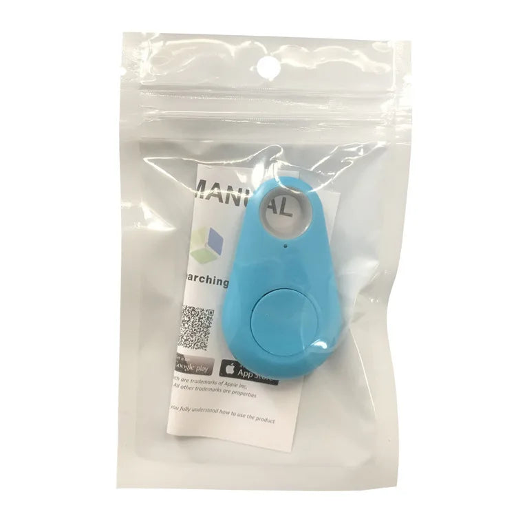 Mini Localizador GPS com Alarme Antiperda, Chaveiro Inteligente Compatível com Bluetooth, Rastreador para Carteira, Cachorro, Animal de Estimação, Criança e Localizador de Chaves