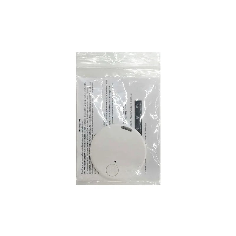Mini Localizador GPS com Alarme Antiperda, Chaveiro Inteligente Compatível com Bluetooth, Rastreador para Carteira, Cachorro, Animal de Estimação, Criança e Localizador de Chaves