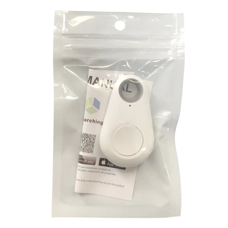 Mini Localizador GPS com Alarme Antiperda, Chaveiro Inteligente Compatível com Bluetooth, Rastreador para Carteira, Cachorro, Animal de Estimação, Criança e Localizador de Chaves